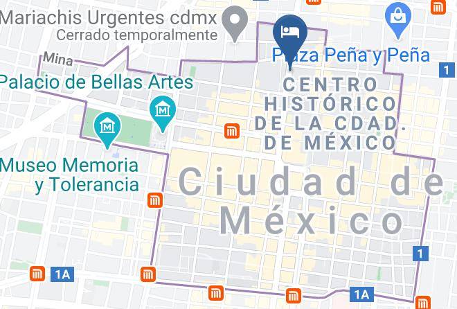 Cuauhtemoc - Hotel Rio De Janeiro Maps