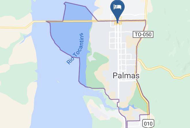 Palmas - Hotel Rio Do Sono Maps