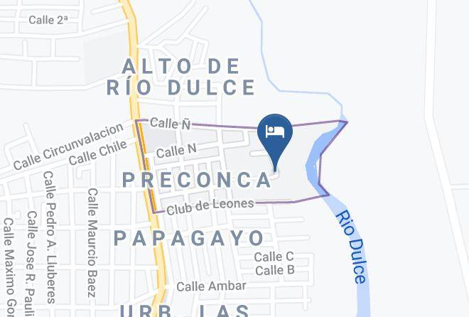 La Romana - Hotel Rio Dulce Maps