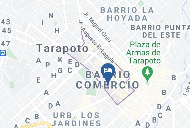 Tarapoto - Hotel Rio Dulce Tarapoto Maps
