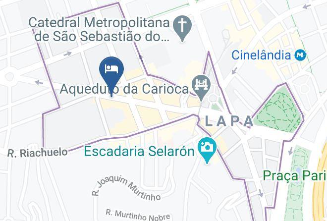 Rio De Janeiro Centro - Hotel Rio Galles Maps
