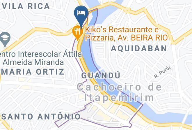 Cachoeiro De Itapemirim - Hotel Rio Grande Maps