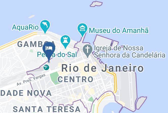 Rio De Janeiro Centro - Hotel Rio Grande Maps