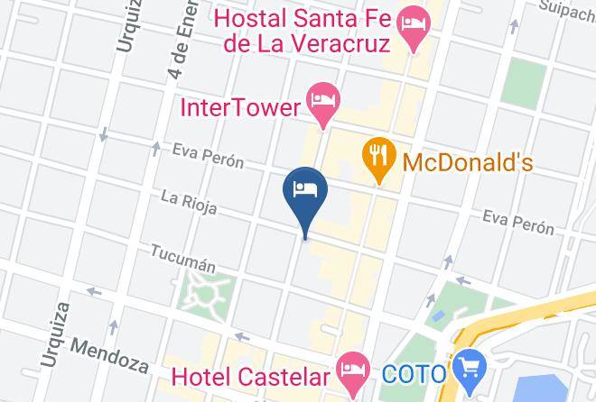 Santa Fe - Hotel Rio Grande Maps