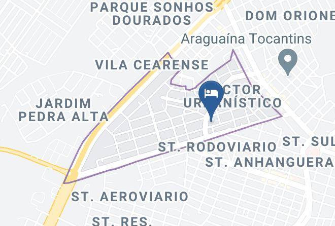 Araguaina - Hotel Rio Lontra Maps