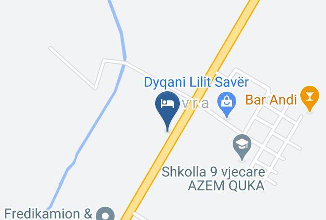 Lushnje - Hotel Rio Maps