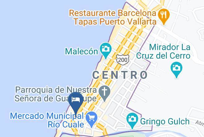 Puerto Vallarta - Hotel Rio Malecon Puerto Vallarta Maps
