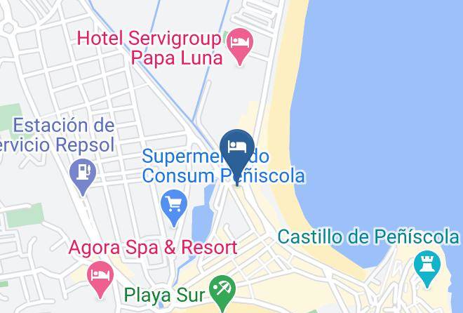 Hotel Rio Mar Map