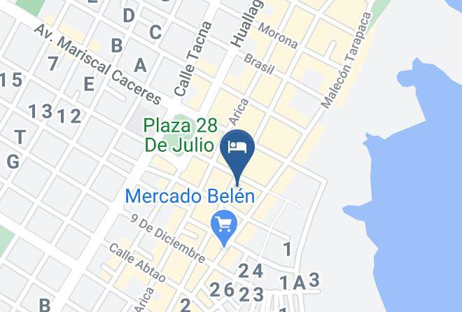 Maynas - Hotel Rio Mar Maps