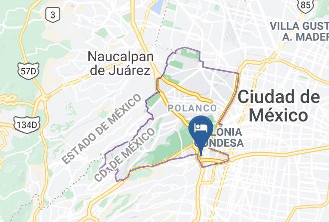 Miguel Hidalgo - Hotel Rio Maps
