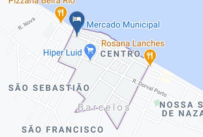 Barcelos - Hotel Rio Negro Maps