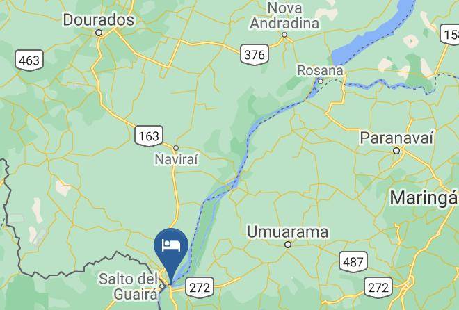 Guaira - Hotel Rio Parana Guaira Pr Maps