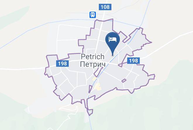 Petrich - Hotel Rio Maps