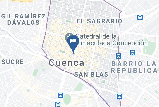 Hotel Rio Piedra Map