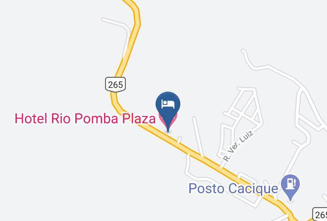 Rio Pomba - Hotel Rio Pomba Plaza Maps