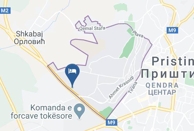 Pristina - Hotel Rio Pristina Maps