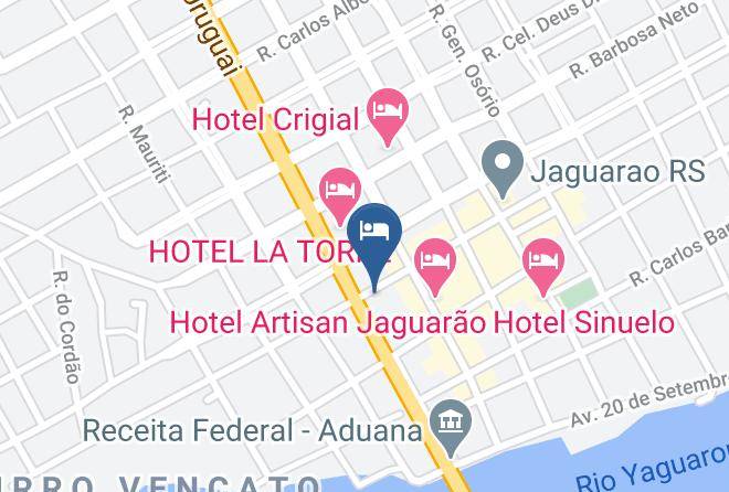 Hotel Rio's Map