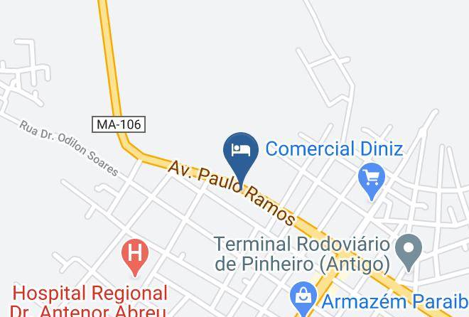 Pinheiro - Hotel Rio Sol Express Maps