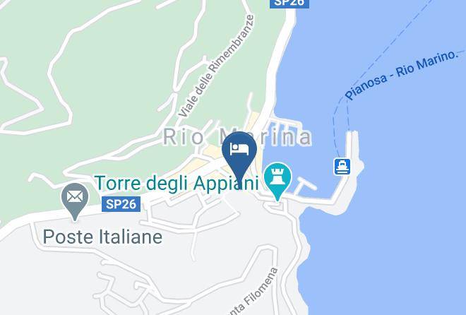 Leghorn - Hotel Rio Sul Mare Maps