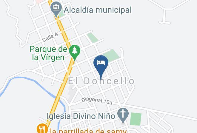 El Doncello - Hotel Rio Travel Maps