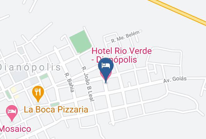 Dianopolis - Hotel Rio Verde Dianopolis Maps