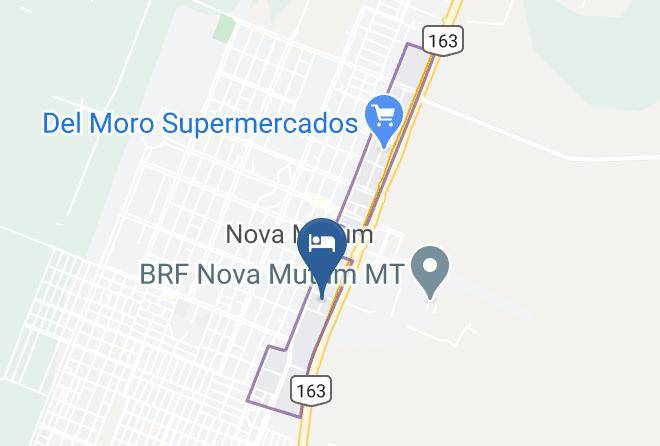Nova Mutum - Hotel Riograndense Maps