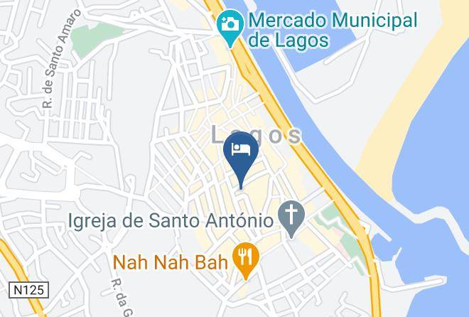Lagos - Hotel Riomar Maps