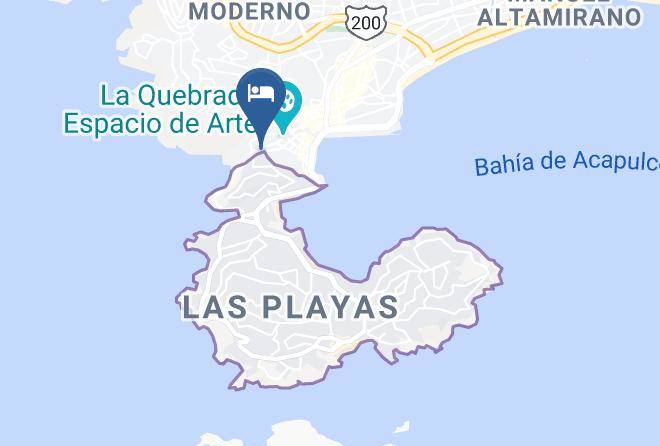 Acapulco De Juarez - Hotel Rios Maps
