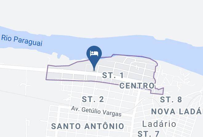 Ladario - Hotel Rios Maps