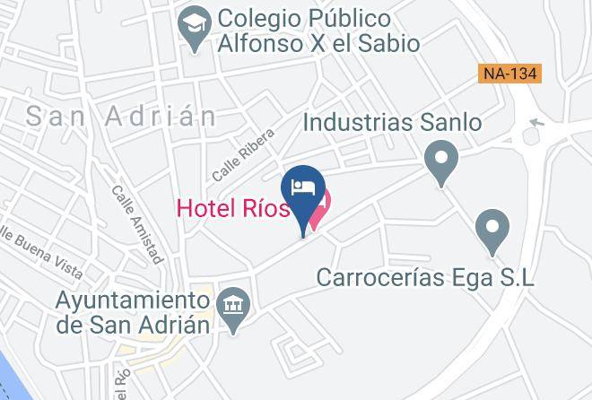 Navarra - Hotel Rios Maps