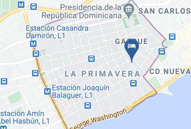 Santo Domingo De Guzman - Hotel Riparbella Maps