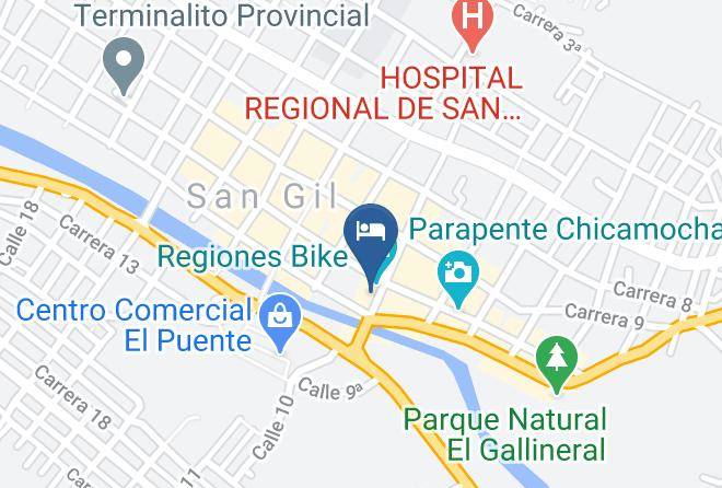 San Gil - Hotel Riposo San Gil Maps