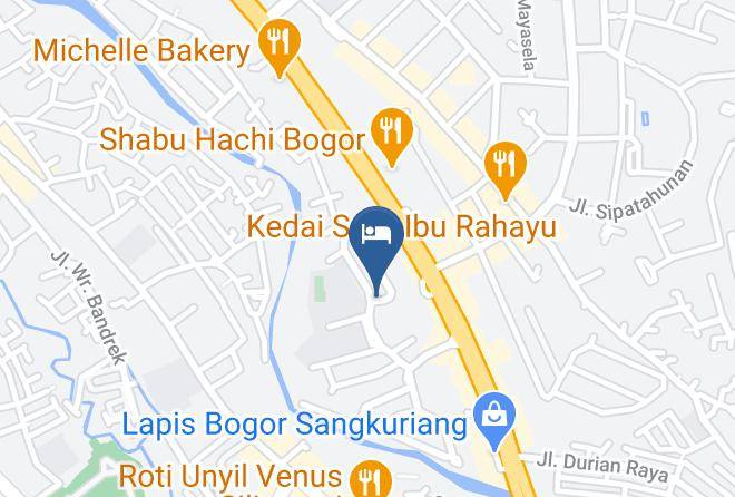 Kota Bogor - Hotel Ririn Maps