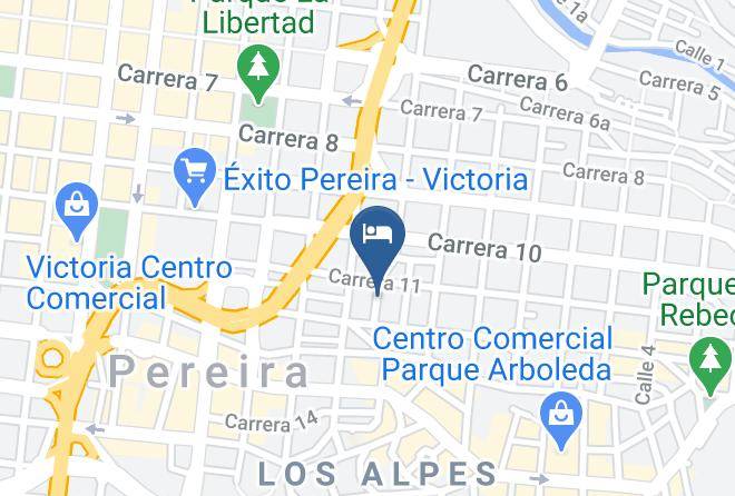 Pereira - Hospedaje Risaralda 2 Maps