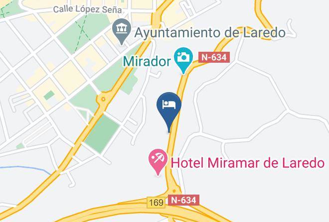 Restaurante Hotel Risco Cantabria Experience Mapa - Cantabria - Laredo La Arenosa