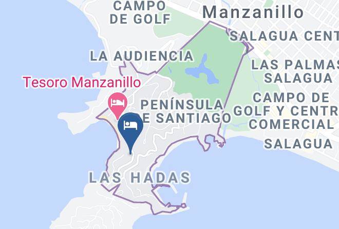 Manzanillo - Hotel Riscos La Audiencia Maps