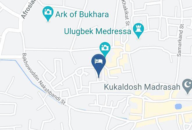 Bukhara - Hotel Risqiro`z Maps