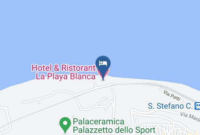 Messina - Hotel & Ristorant La Playa Blanca Maps