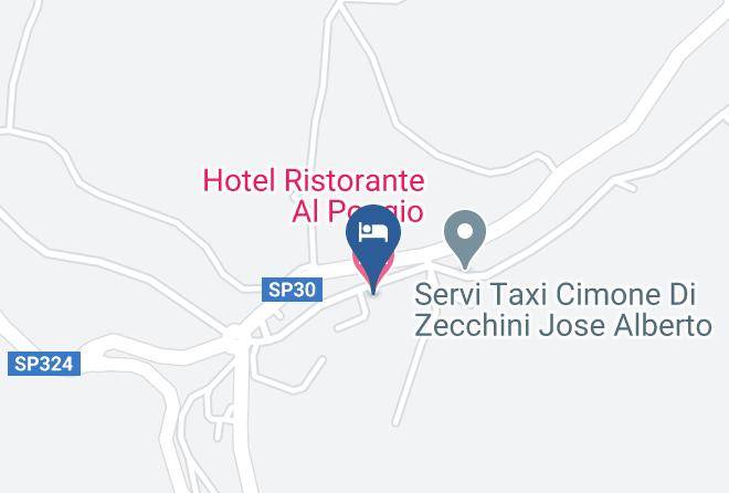 Hotel Ristorante Al Poggio Map