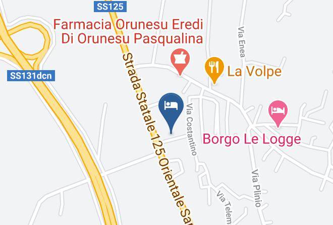 Sassari - Hotel Ristorante Alador Maps
