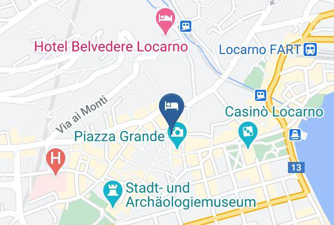 Locarno - Hotel Ristorante America Maps
