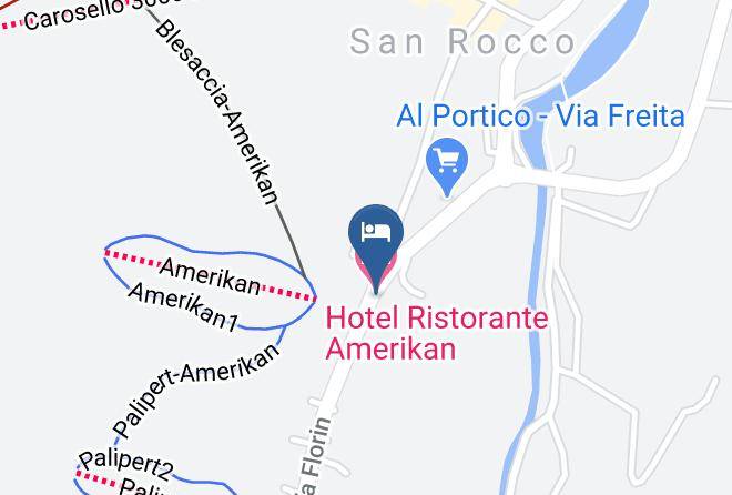 Sondrio - Hotel Ristorante Amerikan Maps