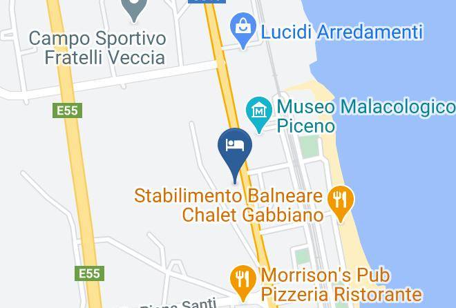 Ascoli Piceno - Hotel Ristorante Anita Maps