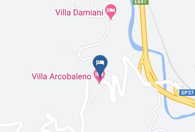 Potenza - Hotel Ristorante Arcobaleno Maps