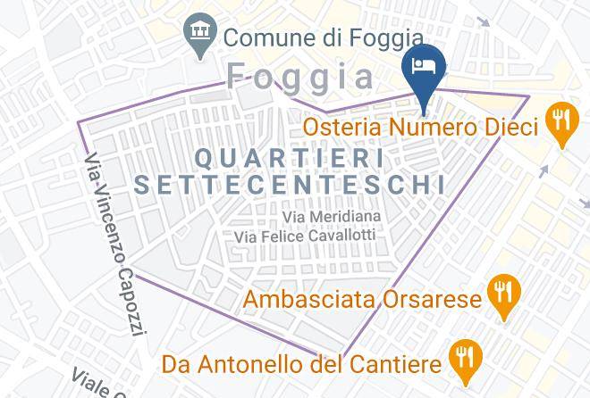 Foggia - Hotel Ristorante Bella Napoli Foggia Maps