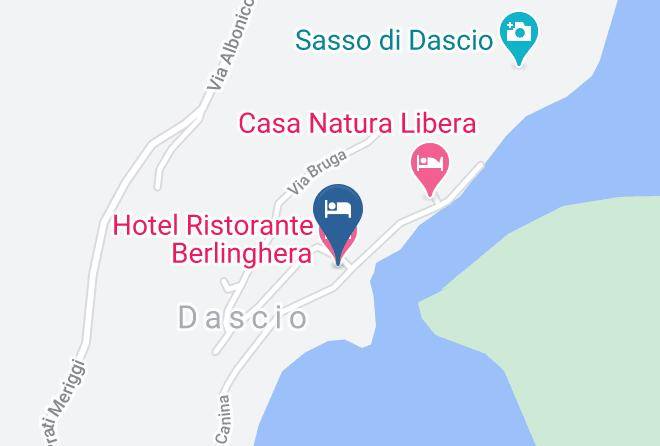 Como - Hotel Ristorante Berlinghera Maps