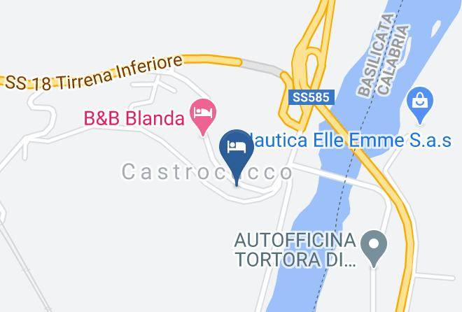 Potenza - Hotel Ristorante Borgo La Tana Maps