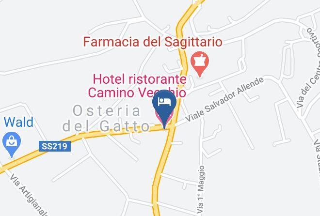 Perugia - Hotel Ristorante Camino Vecchio Maps