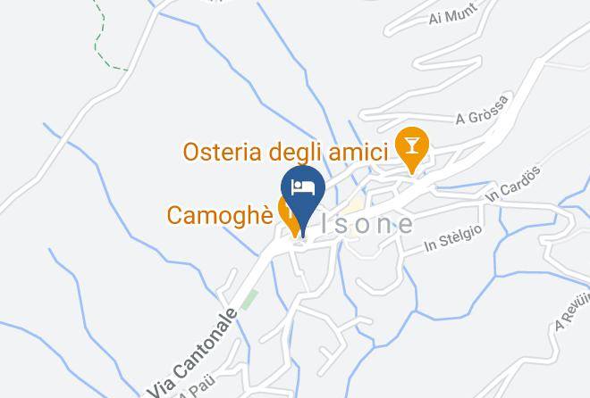 Bellinzona - Hotel Ristorante Camoghe Maps