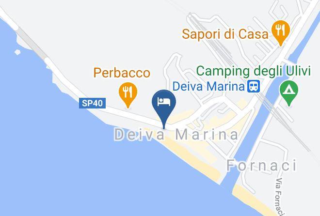 La Spezia - Hotel Ristorante Caravella Maps